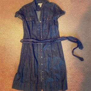 Denim dress
